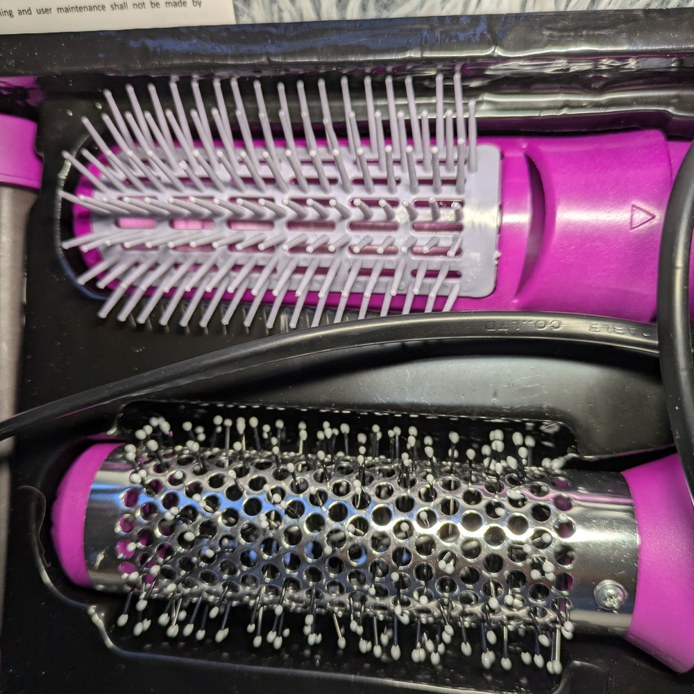Source Unknown 5-in-1 Hot Air Styler - Pink and Gray - Picture 3 of 5